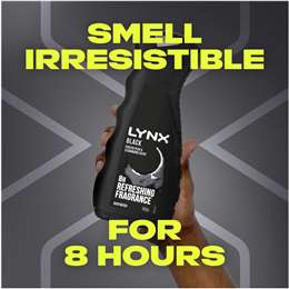 Lynx Black Bodywash For Men Shower Gel
