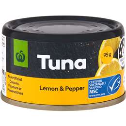 Woolworths Lemon & Pepper Tuna