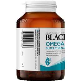 Blackmores Omega Triple High Strength Fish Oil Capsules