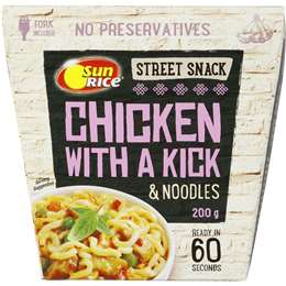 Sunrice Street Snack Chicken With A Kick