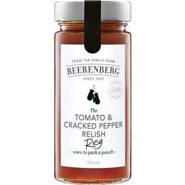 Beerenberg Relish Tomato & Cracked Pepper