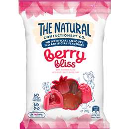 The Natural Confectionery Co. Berry Bliss Lollies 200g