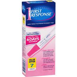 First Response Pregnancy Test Instream