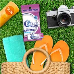 Extra White Bubblemint Sugar Free Chewing Gum Multipack