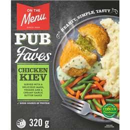 On The Menu Pub Faves Chicken Kiev 320g