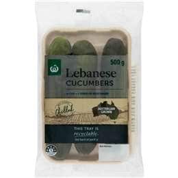 Woolworths Lebanese Cucumber