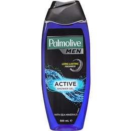 Palmolive Men Active Shower Gel 500mL