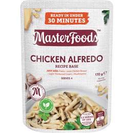 MasterFoods Chicken Alfredo Recipe Base