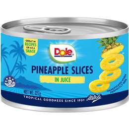 Dole Premium Tropical Pineapple Slices In Juice