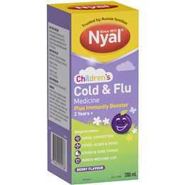 Nyal Children's Berry Cold & Flu Immunity Booster 2yrs+