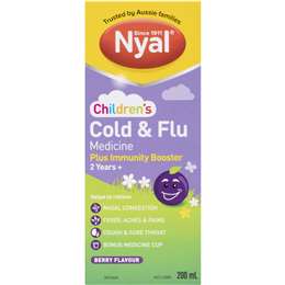 Nyal Children's Berry Cold & Flu Immunity Booster 2yrs+