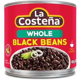 La Costena Mexican Style Whole Black Beans