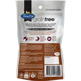 Fussy Cat Grain Free Crunchers Adult Cat Treats With Kangaroo