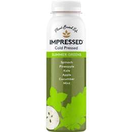 Impressed Cold Pressed Juice Summer Greens