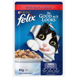 felix wet cat food woolworths