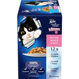 felix kitten food woolworths