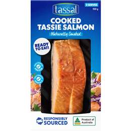 Tassal Hot Smoked Salmon Natural 150g