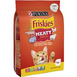 Friskies Adult Meaty Grills Dry Cat Food