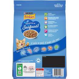 Friskies Adult Seafood Sensations Dry Cat Food