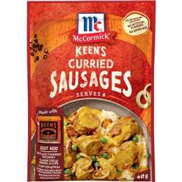 McCormick Keens Curried Sausages