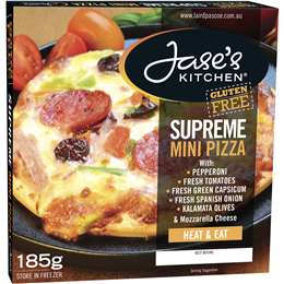 Jase's Kitchen Gluten Free Pizza Supreme