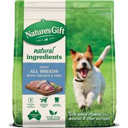 Nature's Gift Adult Dry Dog Food With Chicken & Fish 6kg