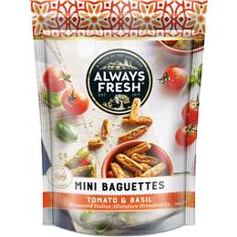 Always Fresh Mini Baguette Tomato & Basil