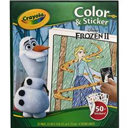 Crayola Colour & Sticker Book Frozen