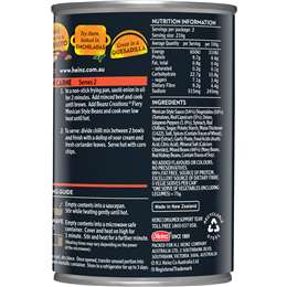 Heinz Beanz Creationz Baked Beans Fiery Mexican Style Beanz