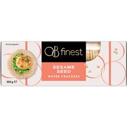 Ob Finest Sesame Wafer Crackers 100g | Woolworths