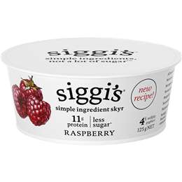 Siggi's Yoghurt Raspberry 125g