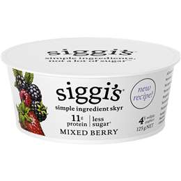 Siggi's Yoghurt Mixed Berry 125g