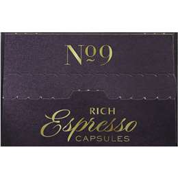 Moccona Coffee Capsules Espresso Rich No.9
