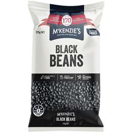 Mckenzie's Black Beans 375g | Woolworths