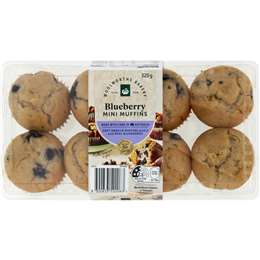 Woolworths Mini Blueberry Muffins 