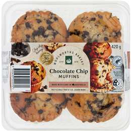 Woolworths Choc Chip Muffin 