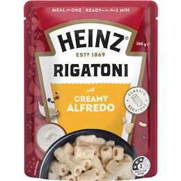 Heinz Rigatoni Pasta Pouch With Creamy Alfredo Sauce 350g