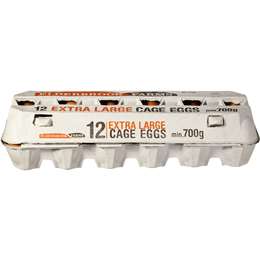Elderbrook Farms 12 Extra Large Caged Eggs