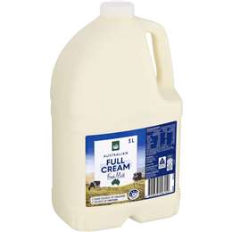 Woolworths Full Cream Milk 3l | Woolworths