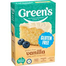 Green's Gluten Free Vanilla Cake Mix 470g