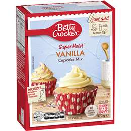 Betty Crocker Vanilla Cupcake Mix 370g