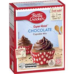 Betty Crocker Chocolate Cupcake Mix 370g