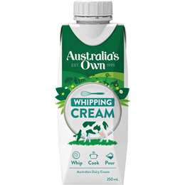 Australia's Own UHT Whipping Cream product image