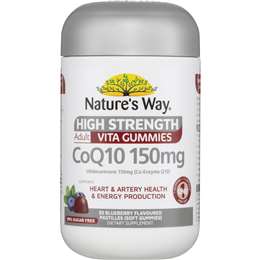 Nature's Way High Strength Adult Vita Gummies CoQ10 150mg 30 pack