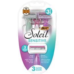 BIC Soleil Sensitive Razors 3 pack
