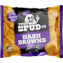 Your Spud Co Hash Browns 1kg