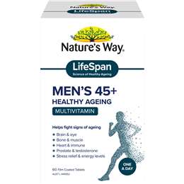 Nature's Way Lifespan Men's 45+ Healthy Ageing Multivitamin Tablets 60 pack