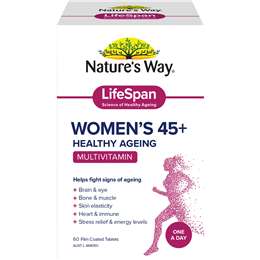 Nature's Way Lifespan Women' 45+ Healthy Ageing Multivitamin Tablets 60 pack