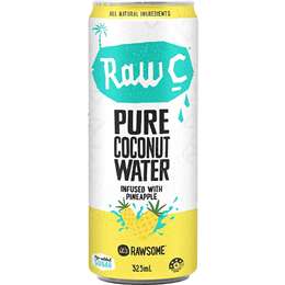 Raw C Pure Natural Coconut Water Pineapple