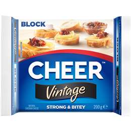 Cheer Vintage Cheese Block Bitey